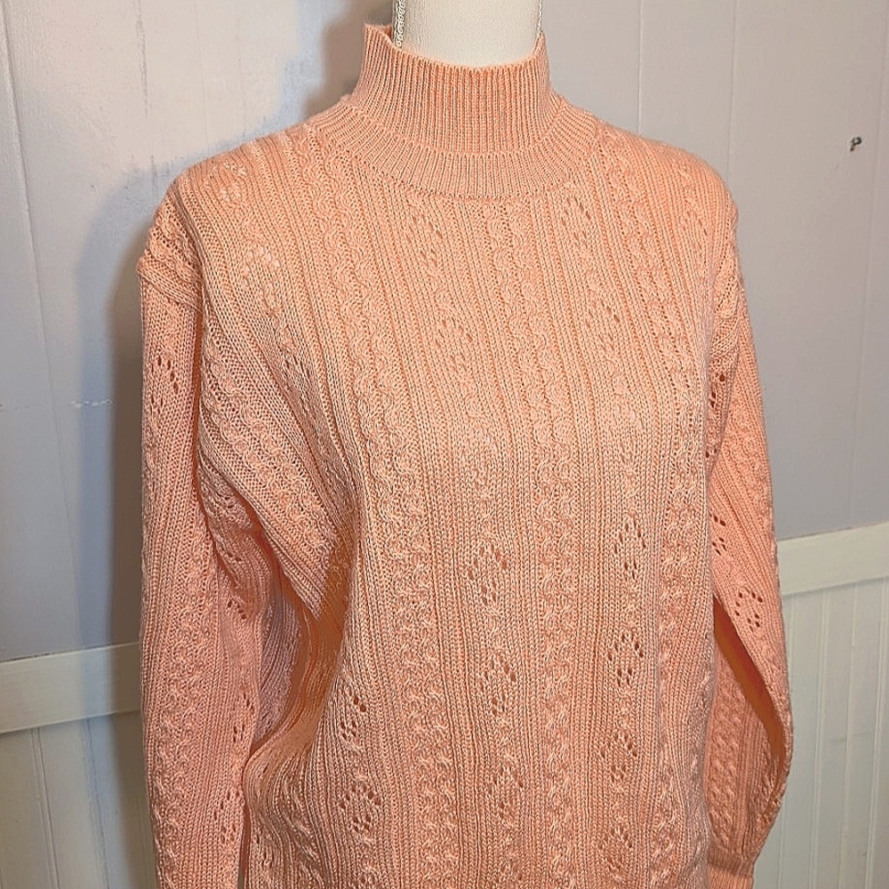 Northern Isles Vintage Sweater Pink Size Medium